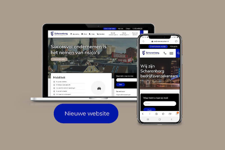 Scharenborg website is vernieuwd